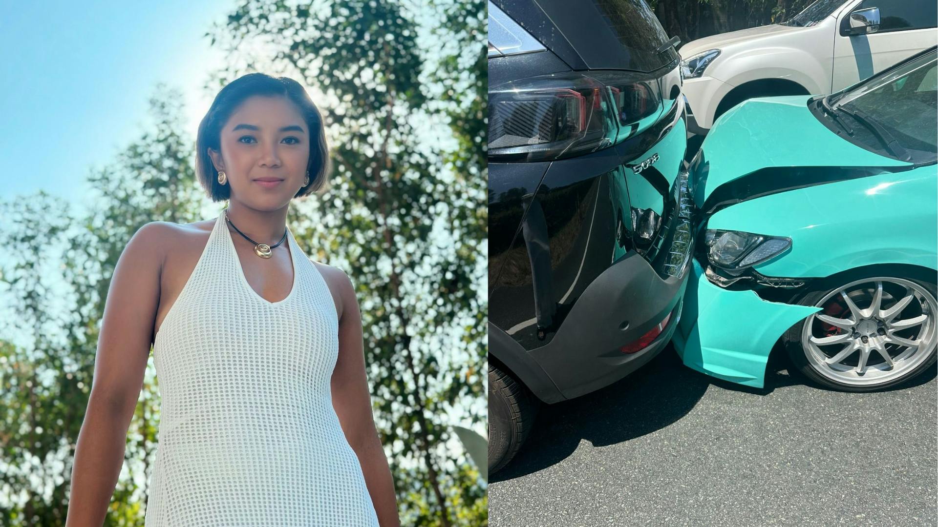 Creamline veteran Fille Cainglet-Cayetano was grateful to have survived a serious car crash
